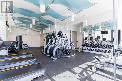 1107 - 500 Brock Avenue, Burlington, ON - Indoor Photo Showing Gym Room