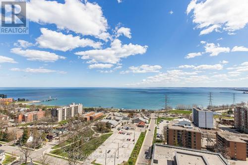 1107 - 500 Brock Avenue, Burlington, ON - Outdoor With Body Of Water With View