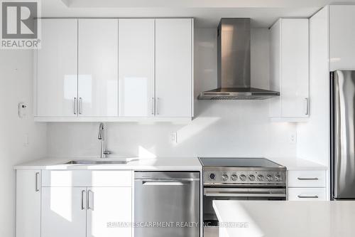 1107 - 500 Brock Avenue, Burlington, ON - Indoor Photo Showing Kitchen