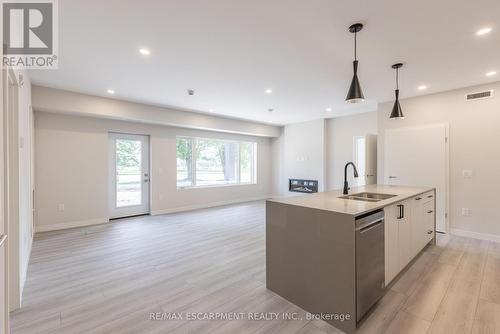 110 - 123 Lincoln Street, Welland, ON - Indoor Photo Showing Kitchen With Double Sink With Upgraded Kitchen