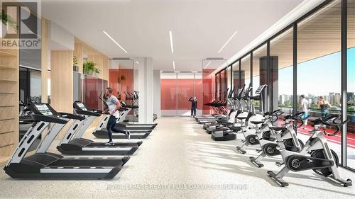 2320 - 19 Western Battery Road, Toronto, ON - Indoor Photo Showing Gym Room