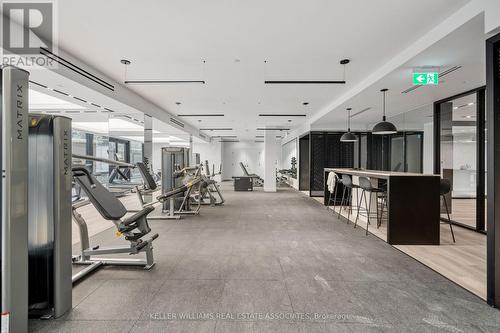 318 - 117 Broadway Avenue, Toronto, ON - Indoor Photo Showing Gym Room