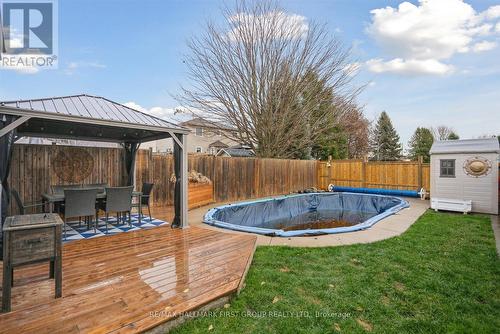 1182 Attersley Drive, Oshawa, ON - Outdoor With In Ground Pool