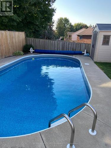 1182 Attersley Drive, Oshawa, ON - Outdoor With In Ground Pool With Backyard