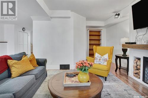 134 Silverwood Road, Saskatoon, SK - Indoor Photo Showing Other Room With Fireplace