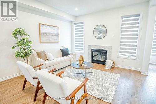 416 Coronation Road, Whitby, ON - Indoor Photo Showing Living Room With Fireplace