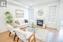 416 Coronation Road, Whitby, ON  - Indoor Photo Showing Living Room With Fireplace 