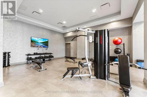 304 - 30 Meadowglen Place, Toronto, ON - Indoor Photo Showing Gym Room