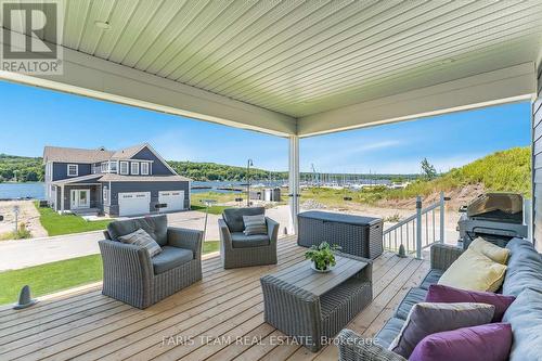 38 Magazine Street, Penetanguishene, ON - Outdoor With Deck Patio Veranda With Exterior