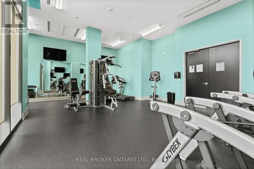 408 - 65 Yorkland Boulevard, Brampton, ON - Indoor Photo Showing Gym Room