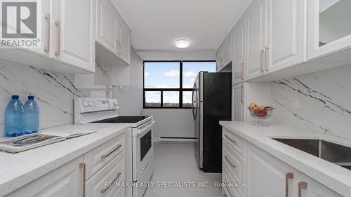 1011 - 18 Knightsbridge Road, Brampton, ON - Indoor Photo Showing Kitchen