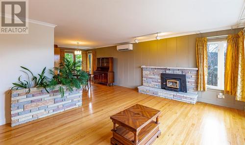 2685 Topsail Road, Conception Bay South, NL - Indoor Photo Showing Living Room With Fireplace