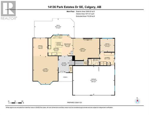 Main Floor - 14136 Park Estates Drive Se, Calgary, AB 