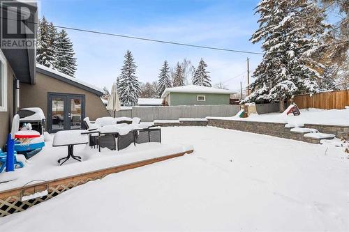 Large deck - 2055 33 Street Se, Calgary, AB 