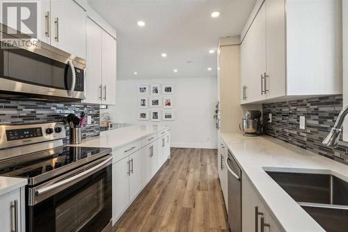 Stainless steel appliances - 2055 33 Street Se, Calgary, AB 