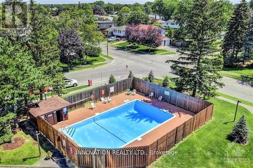 908 - 1285 Cahill Drive, Ottawa, ON - Outdoor With In Ground Pool