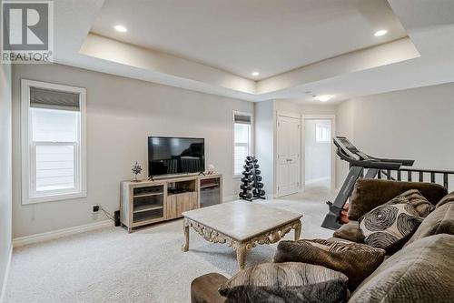 34 Mahogany Close Se, Calgary, AB - Indoor Photo Showing Living Room