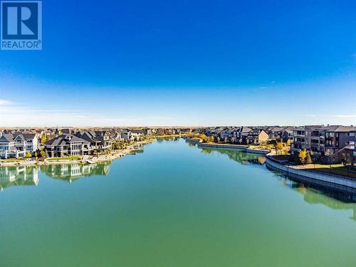 605, 122 Mahogany Centre Se, Calgary, AB - Outdoor With Body Of Water With View