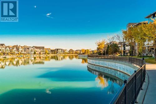 605, 122 Mahogany Centre Se, Calgary, AB - Outdoor With Body Of Water With View