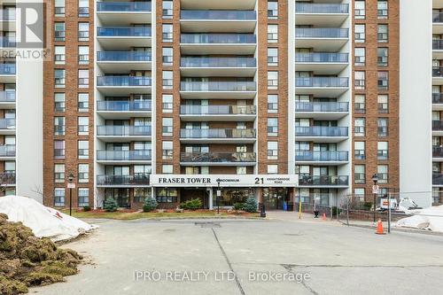 705 - 21 Knightsbridge Road, Brampton, ON - Outdoor With Facade