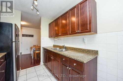 705 - 21 Knightsbridge Road, Brampton, ON - Indoor Photo Showing Kitchen With Double Sink