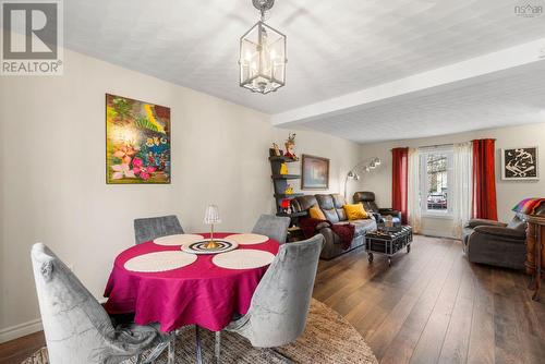 new vinyl plank flooring - 103 Taranaki Drive, Westphal, NS - Indoor Photo Showing Dining Room