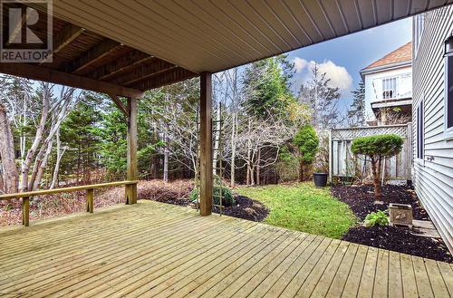 Lower rear deck - 8 Compass Rose Court, Bedford, NS - Outdoor With Deck Patio Veranda With Exterior