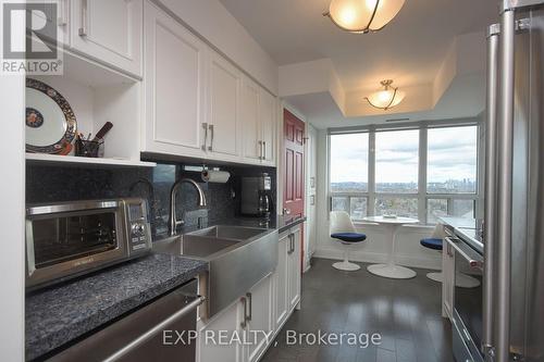 2503 - 33 Empress Avenue, Toronto, ON - Indoor Photo Showing Kitchen With Double Sink