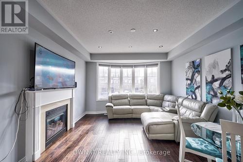 14 Icefall Road, Caledon, ON - Indoor Photo Showing Living Room With Fireplace