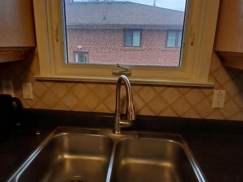 Upper-1566 Northmount Ave, Mississauga, ON - Indoor Photo Showing Kitchen With Double Sink