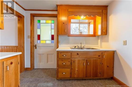 54 Main Street, St. Stephen, NB - Indoor Photo Showing Kitchen With Double Sink