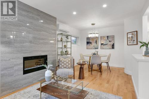 49 White Birch Road, Toronto, ON - Indoor With Fireplace