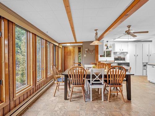 Dining room - 109 Ch. De La Baie-De-L'Ours N., Saint-Donat, QC - Indoor Photo Showing Dining Room