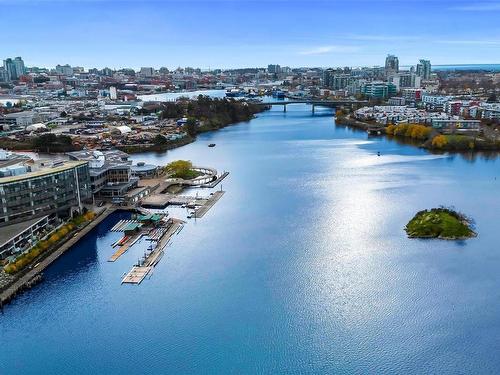 110-380 Waterfront Cres, Victoria, BC - Outdoor With Body Of Water With View