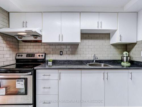 256-165 Cherokee Blvd N, Toronto, ON - Indoor Photo Showing Kitchen