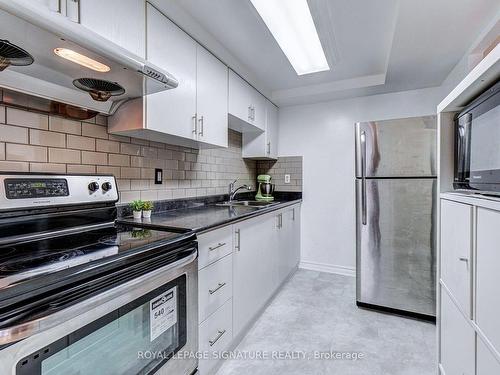 256-165 Cherokee Blvd N, Toronto, ON - Indoor Photo Showing Kitchen