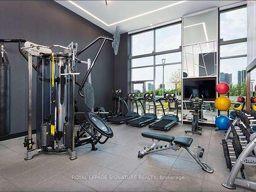 1223-275 Village Green Sq, Toronto, ON - Indoor Photo Showing Gym Room