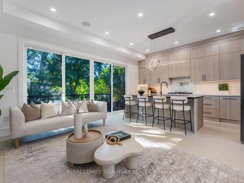 5 Holborne Ave, Toronto, ON - Indoor Photo Showing Living Room