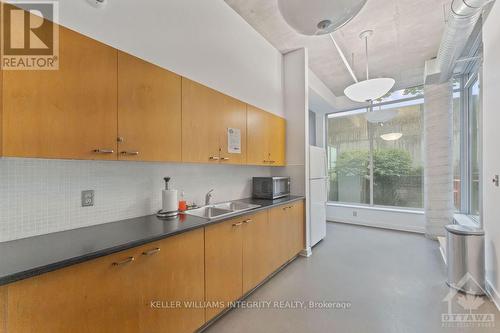 301 - 383 Cumberland Street, Ottawa, ON - Indoor Photo Showing Kitchen With Double Sink