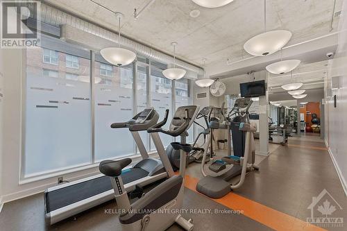 301 - 383 Cumberland Street, Ottawa, ON - Indoor Photo Showing Gym Room