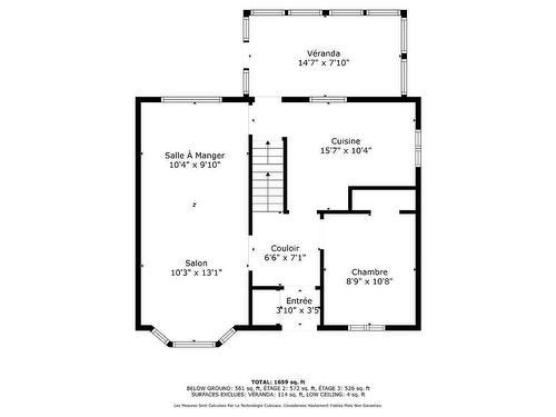 Plan (croquis) - 104 Rue Lapalme, Montréal (Saint-Laurent), QC - Other