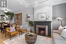 109 Glenmore Road, Toronto, ON  - Indoor Photo Showing Living Room With Fireplace 