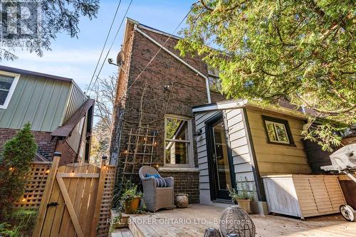 109 Glenmore Road, Toronto, ON - Outdoor With Deck Patio Veranda