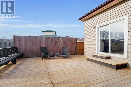 1025 Trafalgar Street, London, ON - Outdoor With Deck Patio Veranda With Exterior