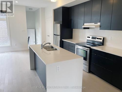 Upper - 231 Webb Street, Markham, ON - Indoor Photo Showing Kitchen With Double Sink