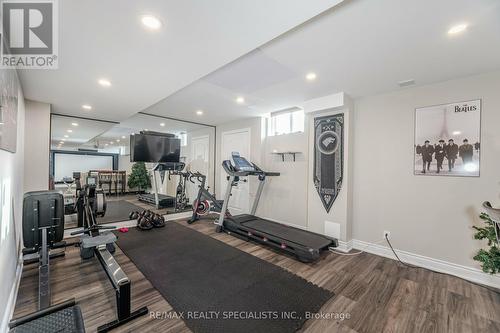 8 Herringbone Crescent, Brampton, ON - Indoor Photo Showing Gym Room