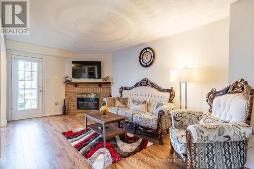 85 Royalvista Drive, Hamilton, ON - Indoor Photo Showing Living Room With Fireplace