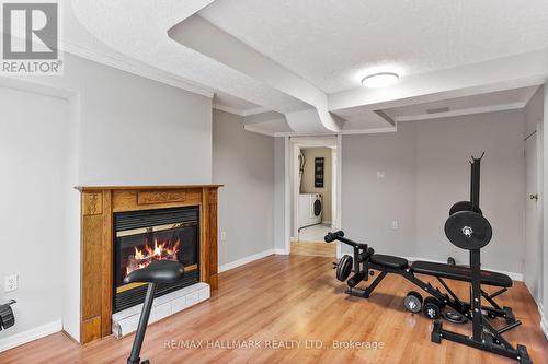 1096 Ridgemount Boulevard, Oshawa, ON - Indoor Photo Showing Other Room With Fireplace