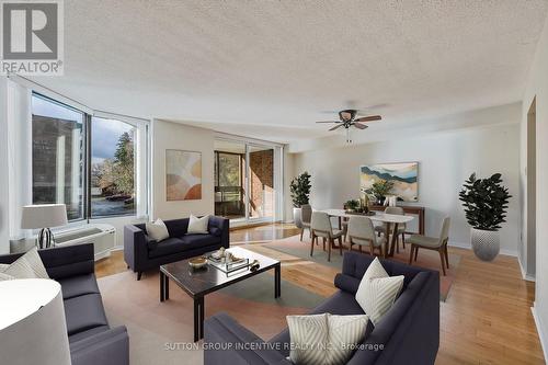 104 - 181 Collier Street, Barrie, ON - Indoor Photo Showing Living Room