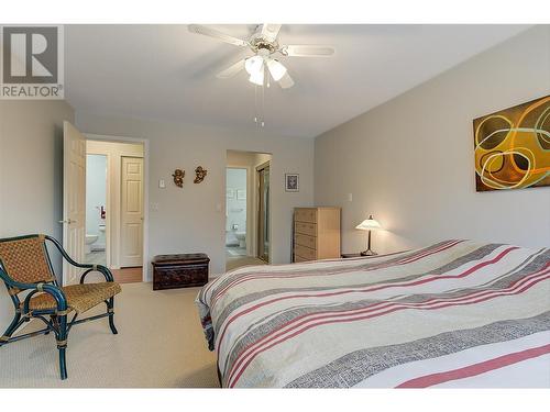 Primary bedroom with walk thru closet. - 3283 Casorso Road Unit# 112, Kelowna, BC 